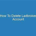 how to delete ladbrokes bet account